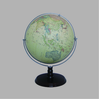 アンティークタイプ地球儀